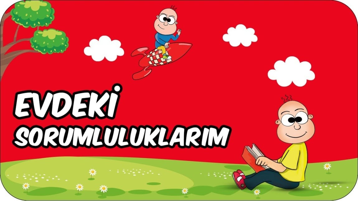 Öğrencilerimiz evdeki sorumluluklarını yerine getiriyor.